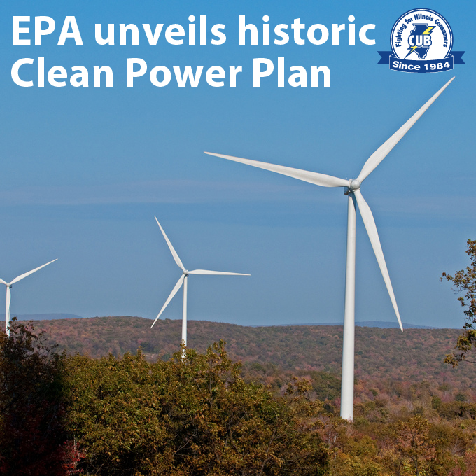 Historic Moment EPA unveils Clean Power Plan Citizens Utility Board