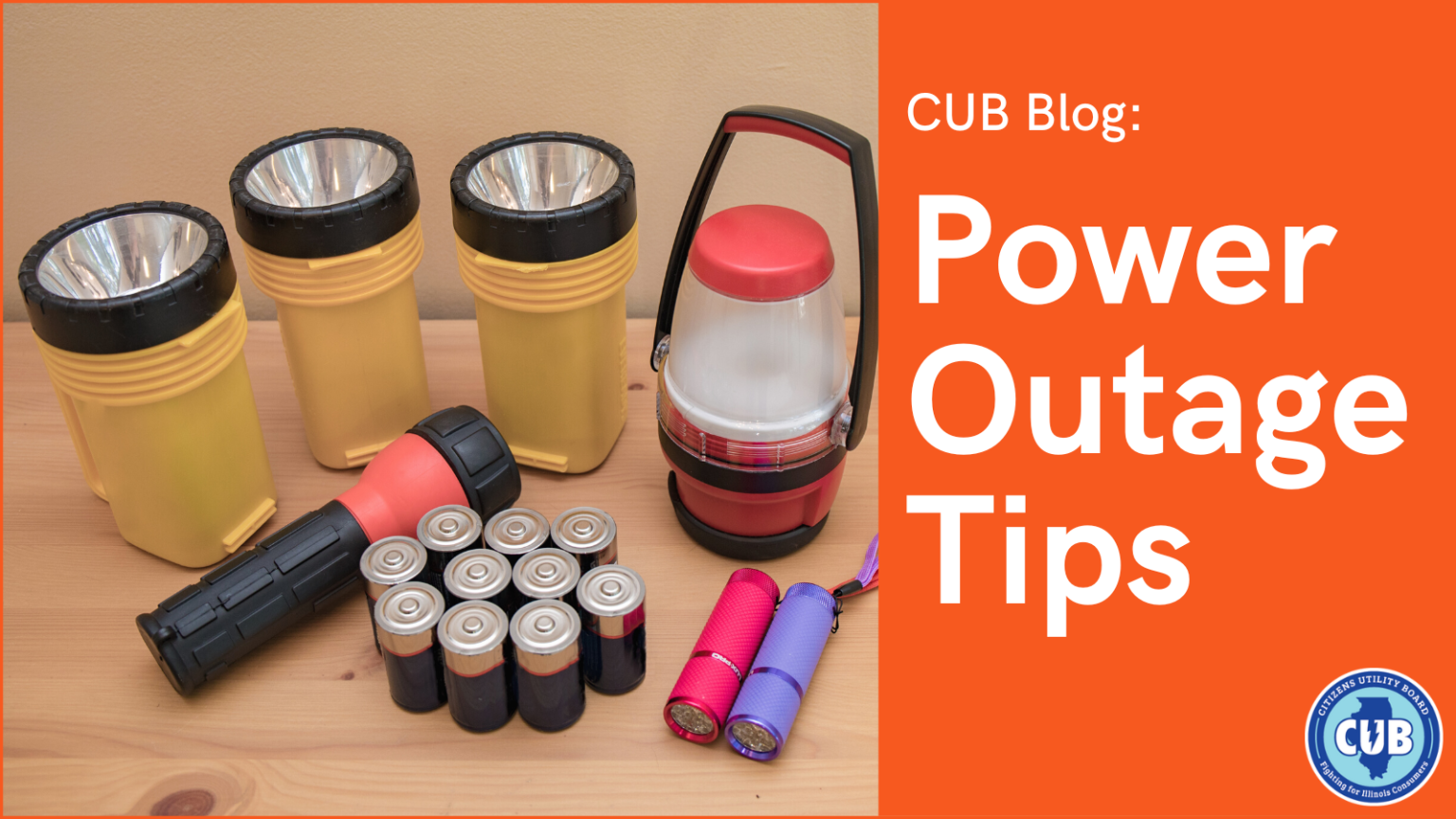 News You Can Use: Power Outage Tips | Citizens Utility Board